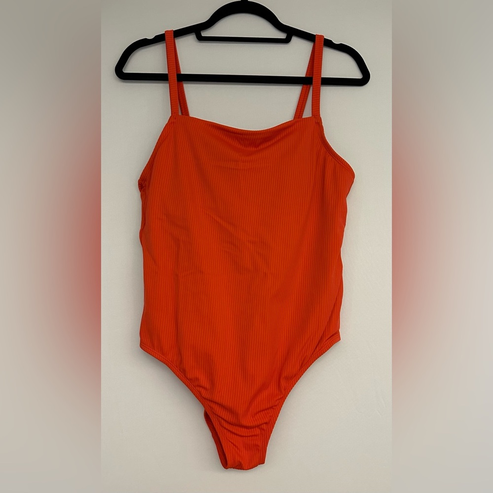 Target Kona Sol, One-piece Swimsuit, Red/Orange color, Size L
